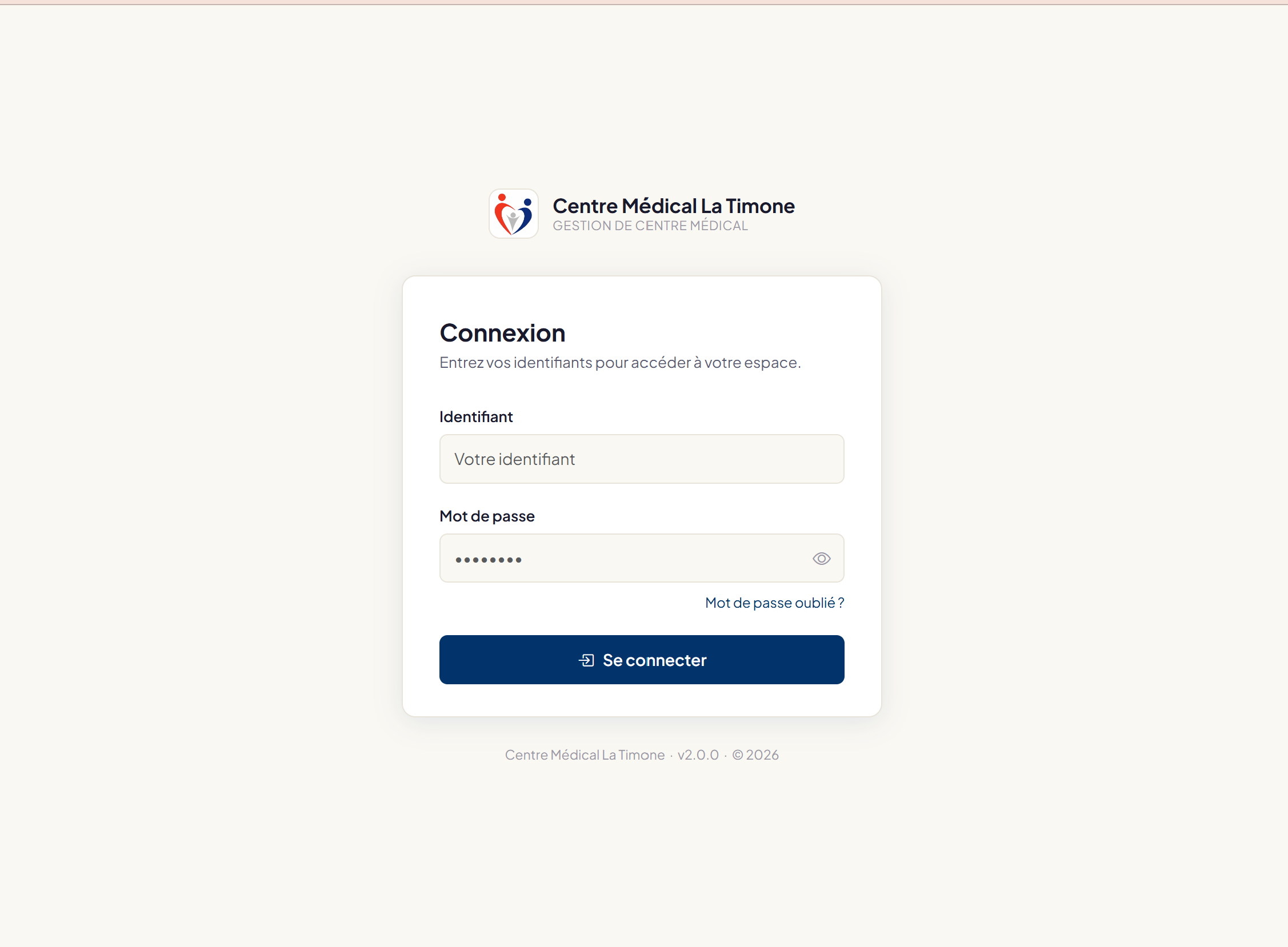 Timone — Application web